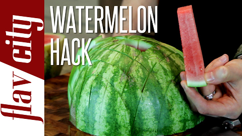 Food hack: How to cut a watermelon