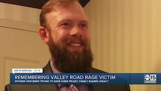 Witness describes trying to help road rage shooting victim
