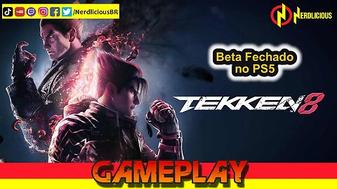 🎮 GAMEPLAY! Jogamos o BETA FECHADO de TEKKEN 8 no PlayStation 5. Tá legal? Confira a Gameplay!