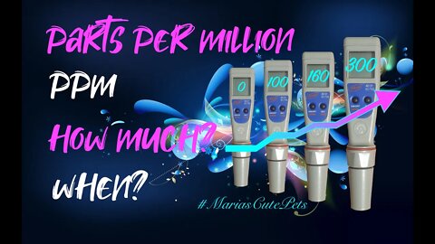 Total Dissolved Solids - TDS | Parts Per Million - PPM | How much? When? Orchid Care for Beginners