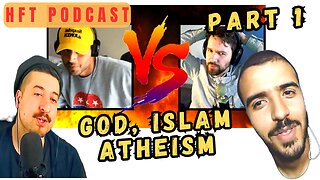 Jon Zherka and Destiny Debate God- Atheism, Islam - HFT Podcast Part 1
