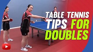 Table Tennis Tips for Doubles - Olympic Silver Medalist Gao Jun