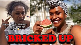 Woman Gets Hit With a Brick? | REACTION
