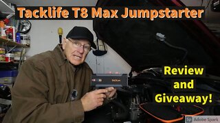 Jumpstarter For Car Batteries - The Tacklife T8 Max