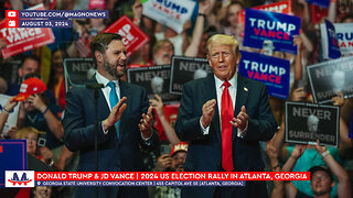 🇺🇸 Donald Trump & JD Vance | MAGA Rally in Atlanta, Georgia (August 03, 2024) [LIVE]