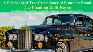 A Fictionalized True Crime Story of Insurance Fraud