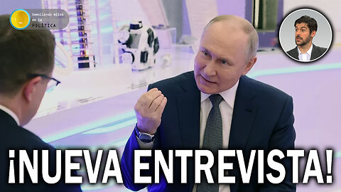 ¡NUEVA ENTREVISTA! Putin realizó una nueva entrevista con muchas definiciones y burlas sobre Biden