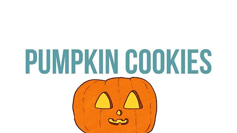 Pumpkin cookies