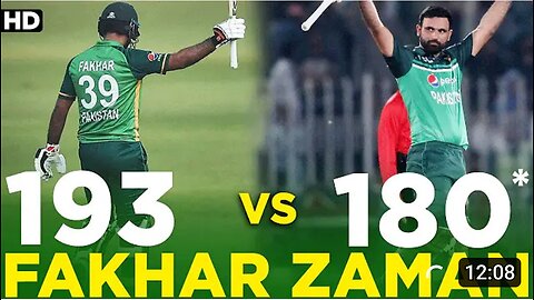 Which Knock is Best of Fakhar Zaman || 1️⃣9️⃣3️⃣ OR 1️⃣8️⃣0️⃣ ||