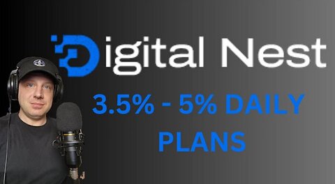DIGITAL NEST is a new CRYPTO PASSIVE platform that PAYS 3.5% -5% DAILY!