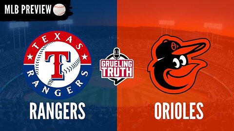 MLB Playoff Prediction Show: Rangers vs Orioles< Preview and Prediction!