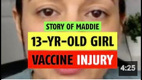 Maddie's story: 13-year-old girl's vaccine injury