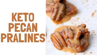 Keto Pecan Pralines Recipe | Low Carb | Sugar Free