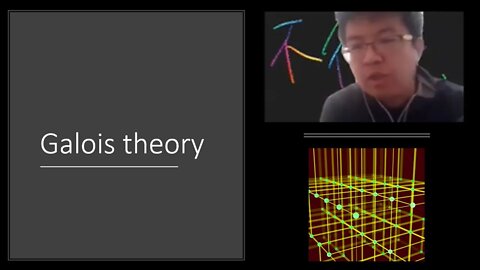 algebraic closure of finite field and Galois group