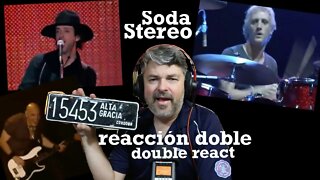 React | Soda Stereo - Prófugos + En La Ciudad De La Furia (Gira Me Verás Volver)