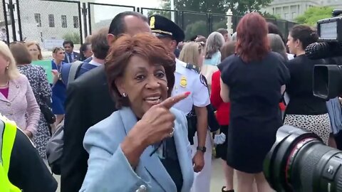 Maxine Waters call for INSURRECTION after Supreme Court TEARS Roe v. Wade in half historic decision