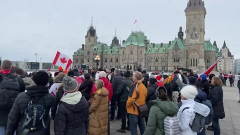 Freedom Convoy 2022 Ottawa Canada (11 Feb. 2022)