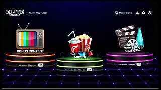 Elite Cinema App Overview - Elite Series Fully Loaded TV Box