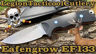Eafengrow EF133 Fixed Blade Knife! A great Hunter!
