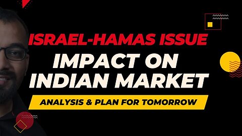 #marketcrash ISRAEL-HAMAS ISSUE | NIFTY-BANKNIFTY ANALYSIS & PLAN FOR TOMORROW | TRADE PLAN 09 OCT