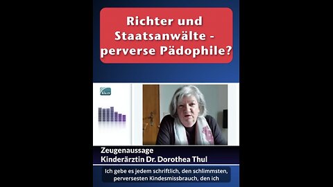 STAATSANWÄLTE, PERVERSE PEDO-KRIMINELLE???