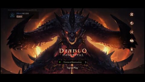 Diablo Immortal Wizard Gameplay - Prologue Part 1