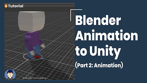 How to animate character in Blender [2.93] and import it into Unity 2021 (Part 2/2)