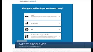 Vehicle safety problem? Tell the NHTSA