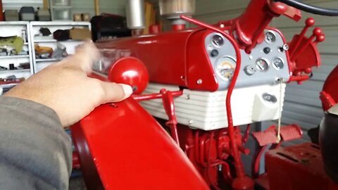 Farmall 560 alternator conversion.