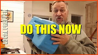 HOW TO STORE WATER - SURVIVAL