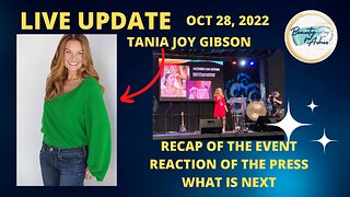 LIVE UPDATE with Tania Joy Gibson