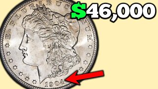 1904 Silver Morgan Dollar Coin Prices!
