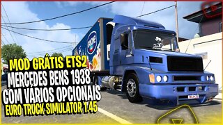 ▶️SAIU - MERCEDES BENS 1938 COM VARIOS ACESSORIOS ETS2 1.45