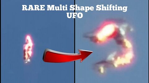 Canada UFO Shape Shifting