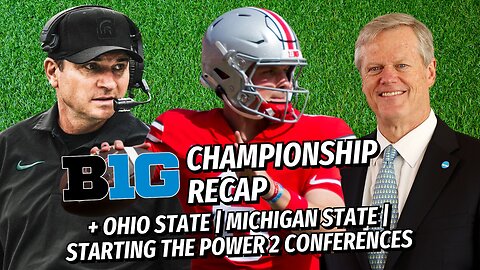 Big Ten Football Podcast: Power 2 Conferences?! | Michigan Iowa Recap | Big Ten Transfer Portal