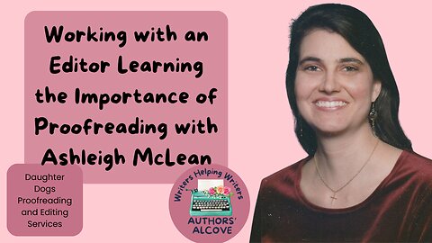 Book Editor Interview with Ashleigh McLean: Daughter Dogs Proofreading and Editing Services