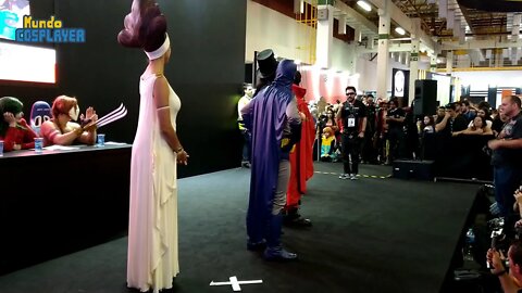 Casal cosplay renova votos de casamento no Palco Cosplay da BGS 2019