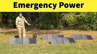 Emergency Power OUPES Solar Generator Review 1200W