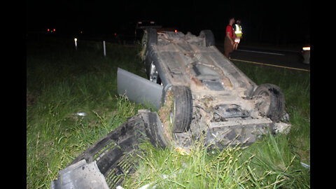 MOSCOW DRIVER ROLLS VEHICLE, WAKEFIELD TEXAS, 05/03/22...