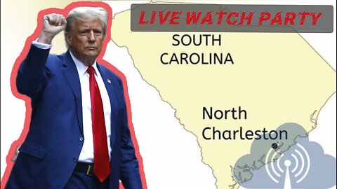 Trump LIVE in North Charleston, SC | LIVE WATCHPARTY