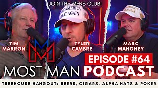 Episode #64 | Treehouse Hangout: Beers, Cigars, Alpha Hats & Poker | The Most Man Podcast