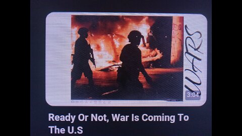 READY OR NOT, WAR IS COMING TO THE U.S- THE HOPEFUL ELECT 3