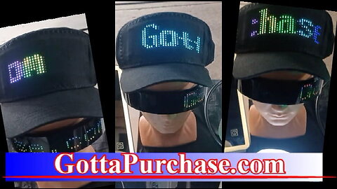 Gotta Purchase® Led Hats - LED Glasses - Lighted Travel Mirrors