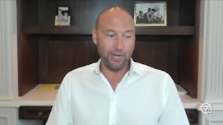 Jeter, Simmons react to Baseball Hall of Fame selection