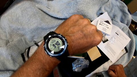 Casio Men's Pro Trek Watch Unboxing and Tear Down of Casio Pathfinder Solar Powered Watch