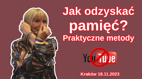 PRAKTYCZNE PORADY na poprawę pracy MÓZGU! | Kraków 18.11.2023