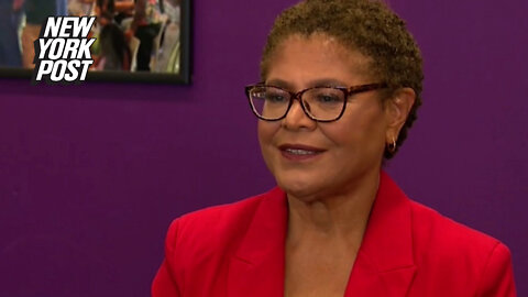 LA mayoral hopeful Rep. Karen Bass says she no longer feels safe in crime-ridden city