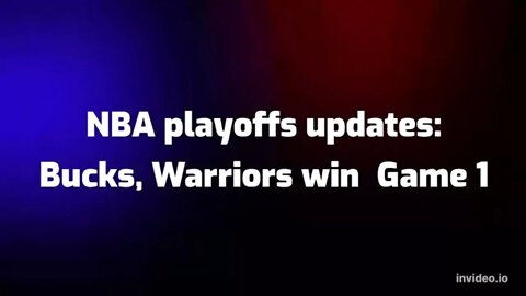 NBA playoffs 2022 updates Bucks, Warriors win Game 1