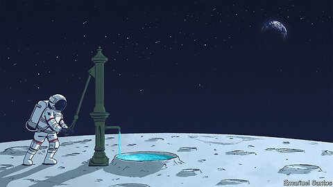 Water extraction on moon 🌊,NASA report