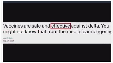 THE COVID-19 VACCINE IS 100 SAFE EFFECTIVE IF YOU WANT PROOF WATCH FULL VIDEO YOU DAMN FOOLS